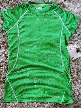 Womens Marmot Crystal SS Bright Glass Shirt